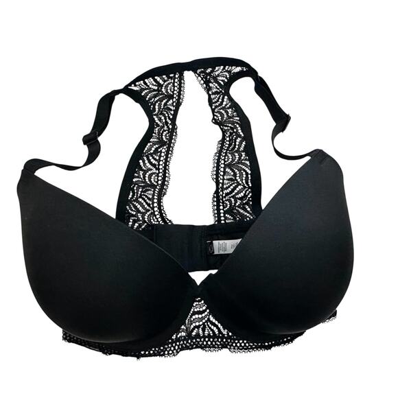 Paramour Felina Bra  Lace black NEW Carolina seamless plunge 38DDD 36DDD - Picture 7 of 7